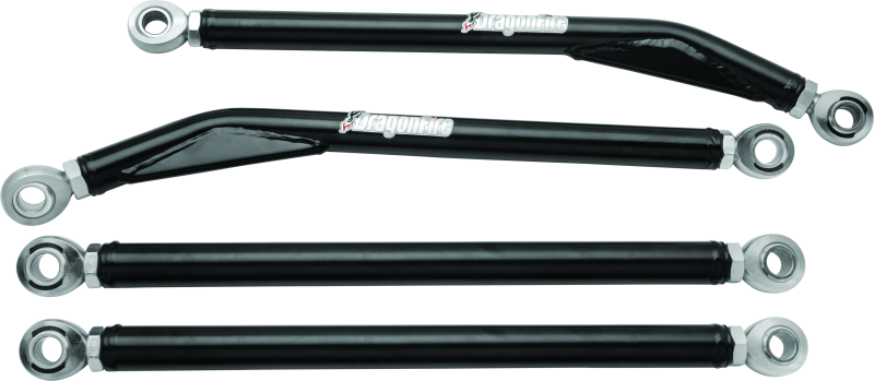 Honda Talon Radius Rods - DragonFire Racing - High-Clearance - Black - `19-`22